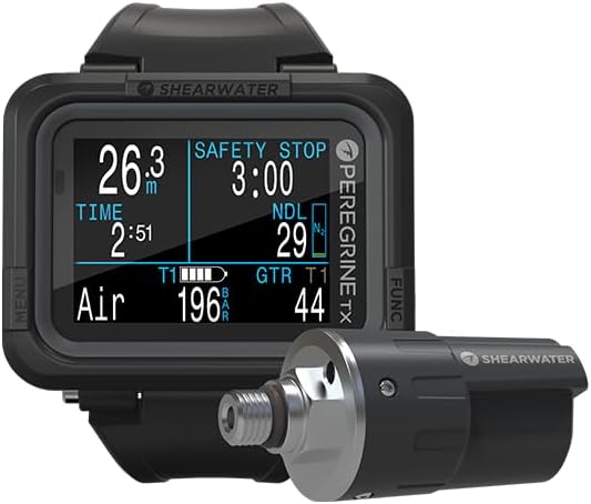 Shearwater Research Peregrine TX Air Integrated Color Dive Computer