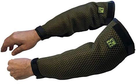 3D Mesh Tick Repelling Arm Gaiters for Gardening