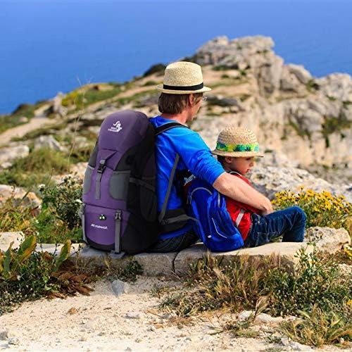 50L Hiking Backpack, Waterproof Lightweight Daypack for Outdoor Camping Travel