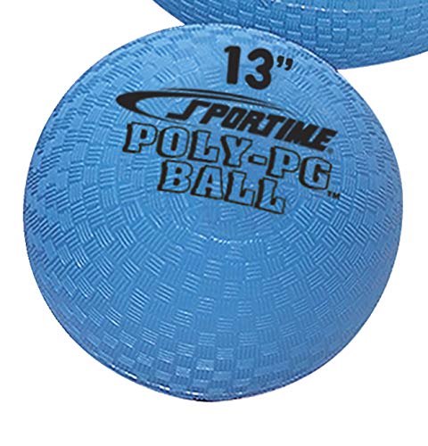 Sportime Poly Playground Ball - 13 inch - Blue