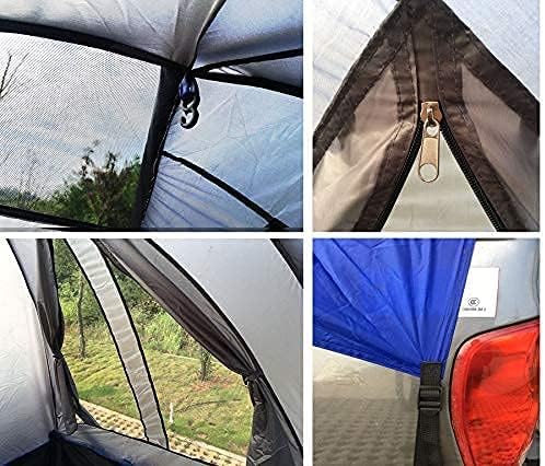 Hasika Truck Bed Tent for Camping 5-6.5 Foot with Floor Waterproof Double Layer Full Size Truck Short/Regular Bed