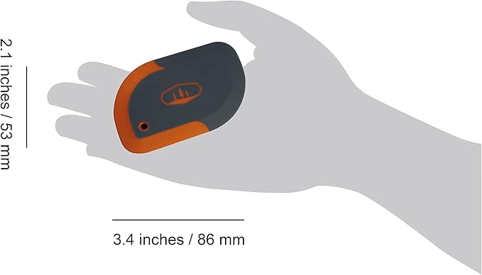 GSI Outdoors 74125 Compact Scraper , Grey, 3.4 inch