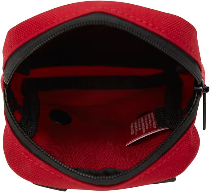 Manhattan Portage Trek Zipper Pouch - Stylish And Functional Travel Organizer 1000D Cordura And Water Resistant (Red)