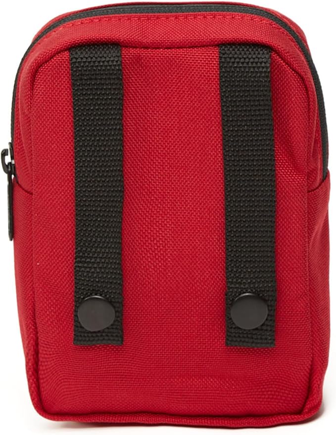 Manhattan Portage Trek Zipper Pouch - Stylish And Functional Travel Organizer 1000D Cordura And Water Resistant (Red)