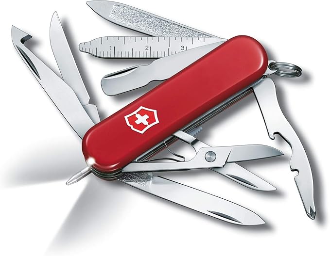 Victorinox Swiss Army Multi-Tool, Midnite MiniChamp Pocket Knife
