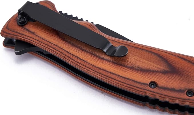 Personalized Engraved Pocket Folding Knife for Dad from Son Daughter - for Christmas Fathers Day Birthday Thanksgiving - Men Unique Camping Fishing Hunting Knives for Him