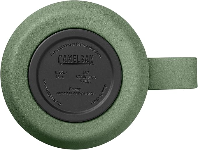 CamelBak Horizon 12oz Camp Mug - Insulated Stainless Steel - Tri-Mode Lid - Moss