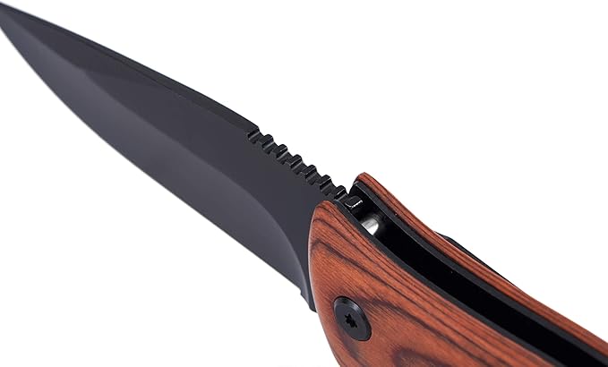 Personalized Engraved Pocket Folding Knife for Dad from Son Daughter - for Christmas Fathers Day Birthday Thanksgiving - Men Unique Camping Fishing Hunting Knives for Him