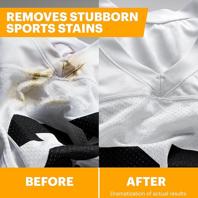 Nathan Power Wash Detergent, Natural Sport Detergent for Active Wear, Sports Equipment, Gets Rid of Odors and Stains
