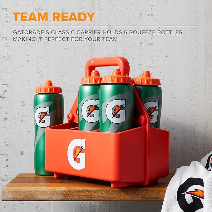 Gatorade 6ct Squeeze Bottle Carrier