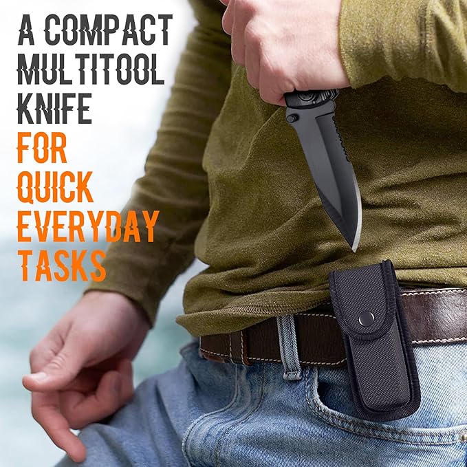 Gift for Dad,Multitool Knife BEST DAD EVER for Camping,Stocking Stuffers Christmas Gifts for Dad,Dad Birthday Gift from Daughter Son,Fathers Day Unique Dad Gifts,Gadget Gifts for Dad