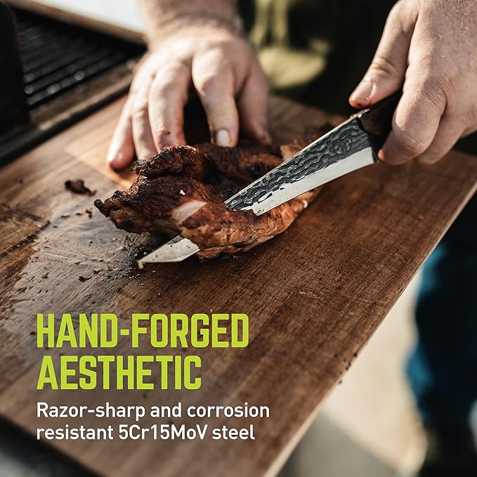 TRUE Primal Forge Outdoor Cutlery Set, Slicer Knife