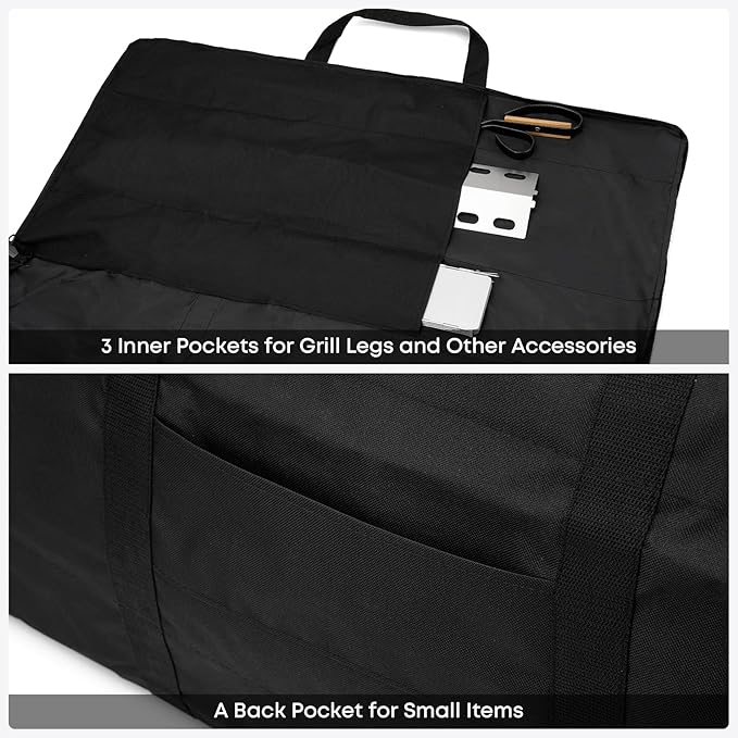 Stanbroil Carry Bag for Camp Chef 3 Burner Stoves and Other Camping Stoves, 40.5" x 17", Black