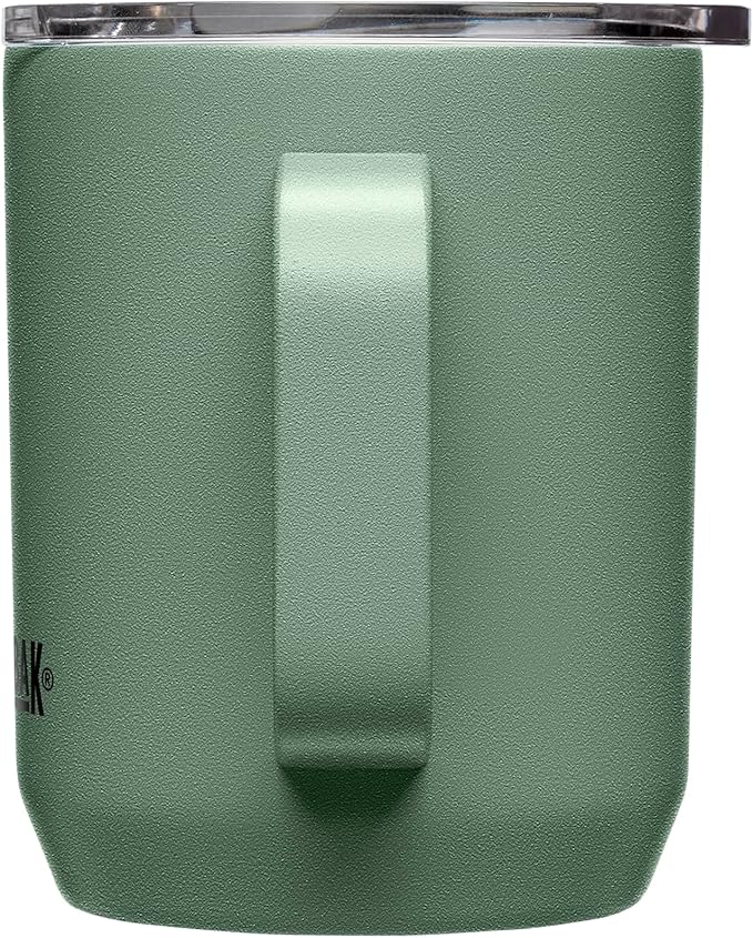 CamelBak Horizon 12oz Camp Mug - Insulated Stainless Steel - Tri-Mode Lid - Moss