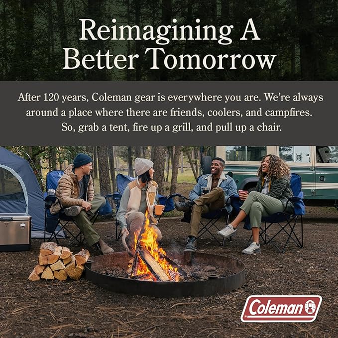 Coleman Outdoor Citronella Candle, Decorative Conrecte Look Candle for Patio, Backyard, Outdoor, Camping Candle, Grey Candle, Up to 25 Hours Burn time, 11oz
