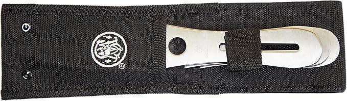 Smith & Wesson Bullseye Throwing Products with Full Tang Stainless Steel Design and Protective Nylon Sheaths for Recreation and Competition