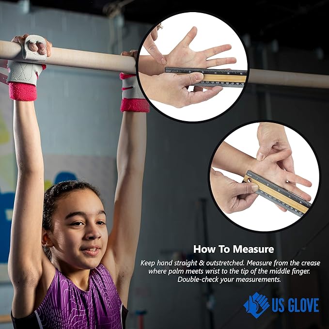 Women Hot Shot Uneven Bar Gymnastics Grips - 00 (5 (5 3/8") 3/8")