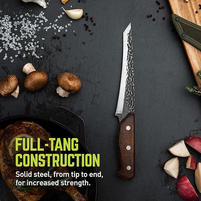 TRUE Primal Forge Outdoor Cutlery Set, Slicer Knife