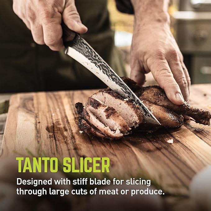 TRUE Primal Forge Outdoor Cutlery Set, Slicer Knife