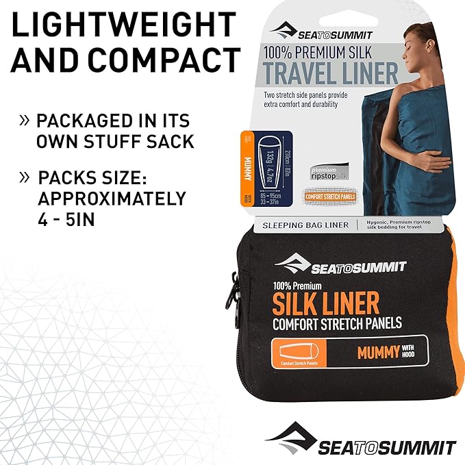 Sea to Summit Premium Silk Sleeping Bag Liner