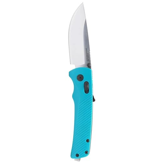 SOG Flash AT Daily Carry Ambidextrous Pocket Compact Folding Knife | Ergonomic Handle for Enhanced Grip | D2 Steel Blade, Petrol Green/Satin