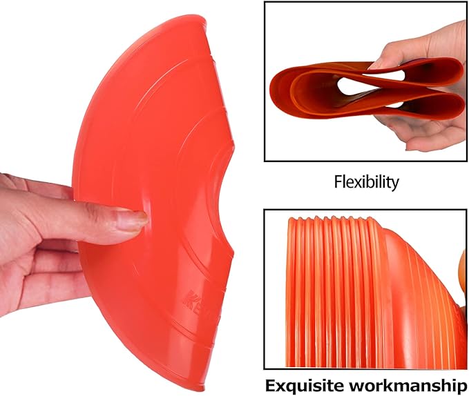 KEVENZ 50-Pack Soccer disc Cones
