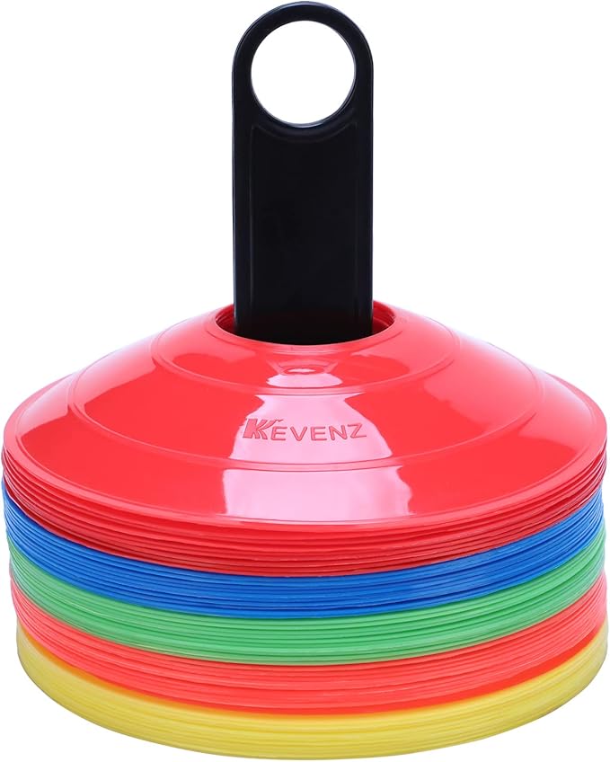 KEVENZ 50-Pack Soccer disc Cones