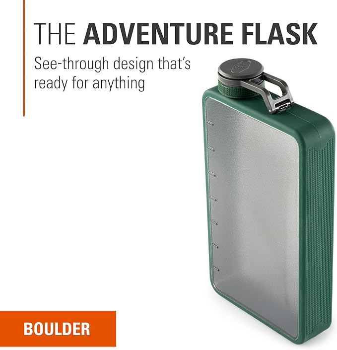 GSI Outdoors Boulder Flask Thermos,Unisex Adult, Unisex_Adult