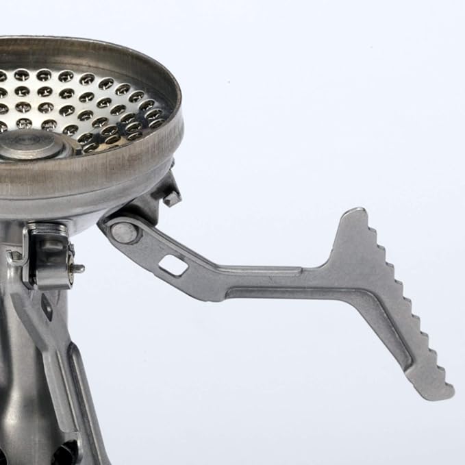 SOTO Amicus Stove with or without Igniter Camping Stove - Superior Under Windy Conditions, Shock Resistant, and Low-cost With High-end Performance Stove