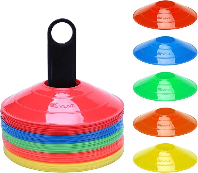 KEVENZ 50-Pack Soccer disc Cones