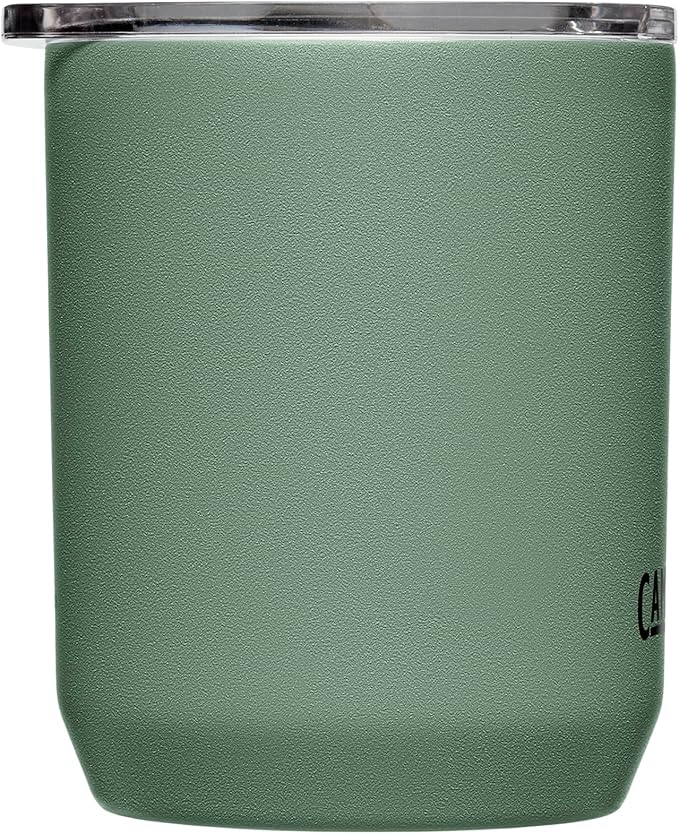 CamelBak Horizon 12oz Camp Mug - Insulated Stainless Steel - Tri-Mode Lid - Moss