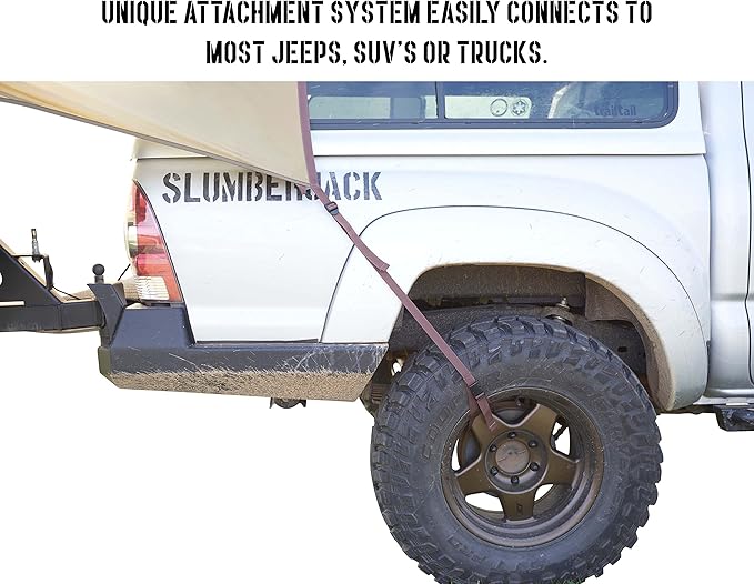 Slumberjack SJK Roadhouse Tarp, Hunting Camping & Overland Shelter Protects from Rain & Sun (Tarp with Screen)