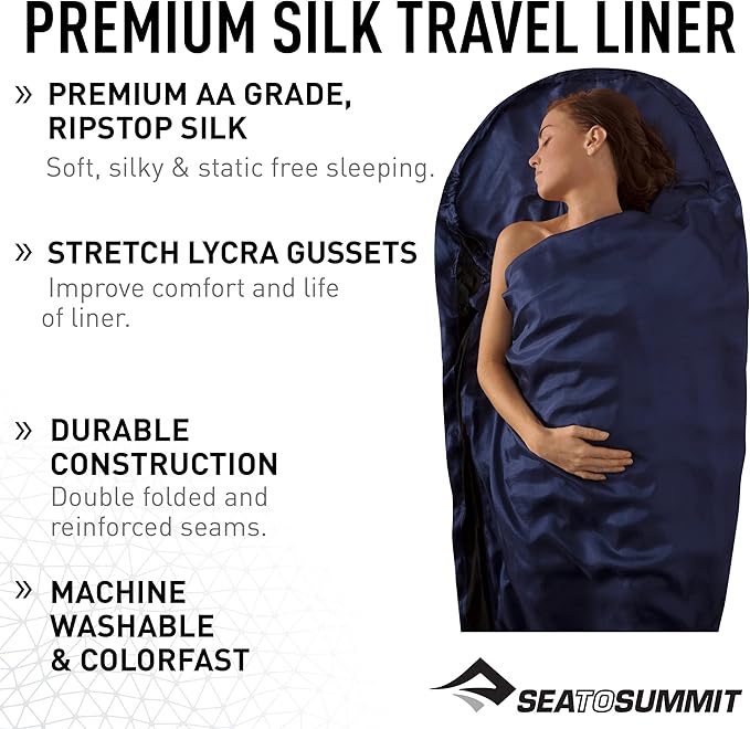 Sea to Summit Premium Silk Sleeping Bag Liner